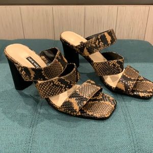 Nine West snake sandal! No longer available!